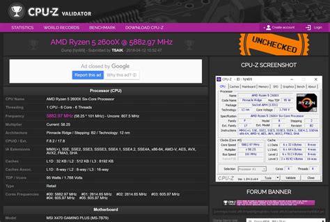 AMD Ryzen 7 2700X and Ryzen 5 2600X Overclock to 5.88 GHz | TechPowerUp