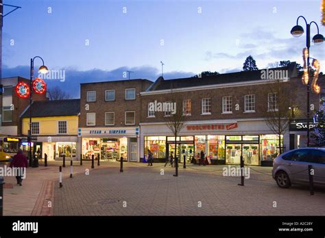 Stowmarket town centre, Suffolk UK December 2006 Stock Photo, Royalty Free Image: 10475018 - Alamy