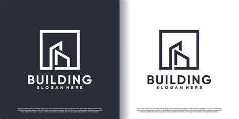 Building construction logo design for business with creative modern concept Premium Vector ...