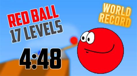 (FTWR) [4:48.000] Red Ball Speedrun - 17 Levels - YouTube