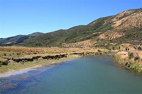 Wainuiomata River Near Coast New Zealand photo