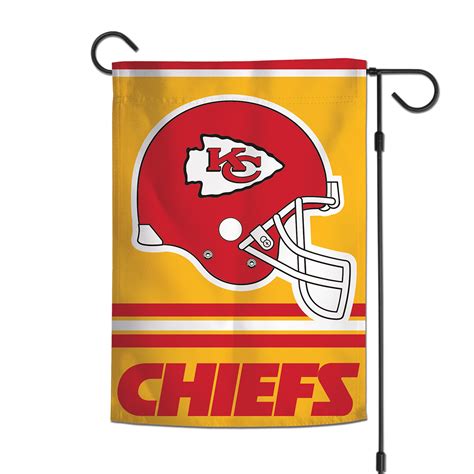 WinCraft Kansas City Chiefs Double Sided Garden Flag Patio, Lawn ...