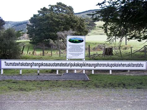 The longest place name in the world – Tapa whenua – naming places – Te ...