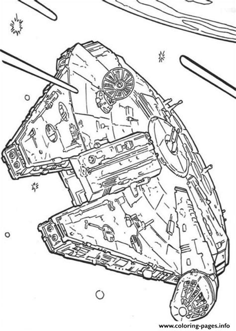 Star Wars Ships For Kids Coloring page Printable