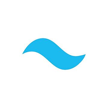 Template For Blue Wave Logo Vector Illustration Available On White Background Vector, Creative ...