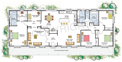 Paal Kit Homes Elizabeth steel frame kit home, Reversed Plan, NSW QLD ...