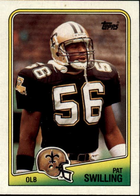 Pat Swilling Football Price Guide | Pat Swilling Trading Card Value ...