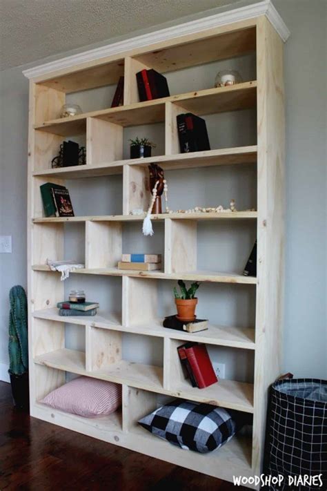 20 DIY Bookshelf Ideas Book Lovers Will Love