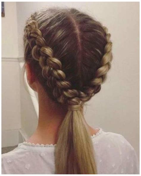 Braided Hairstyles #girls #athletic #hairstyles softball hairstyles 52 ...