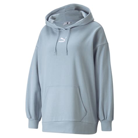 Classics Oversized Women's Hoodie | Blue - PUMA