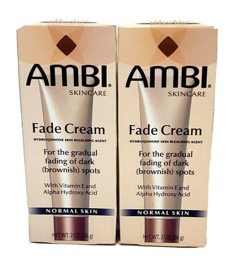 2 AMBI Skincare Fade Cream for Normal skin 2 oz Fade Dark Spots #AMBI | Ambi fade cream, Cream ...