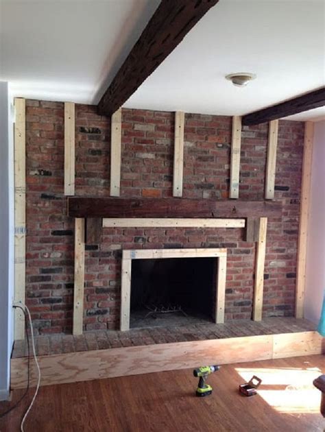 How To Update Brick Fireplace With Paint – Fireplace Guide by Linda