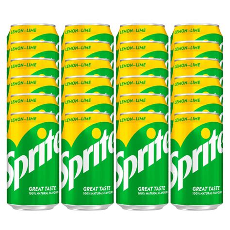 Sprite cans 24 x 330ml - Bulkco