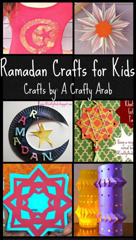 Ramadan Crafts for Kids: Colorful and Fun Ideas from "A Crafty Arab"