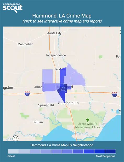 Hammond, LA Crime Rates and Statistics - NeighborhoodScout