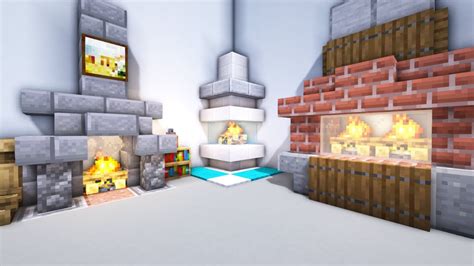 7 Minecraft Fireplace Design Ideas to Build - YouTube