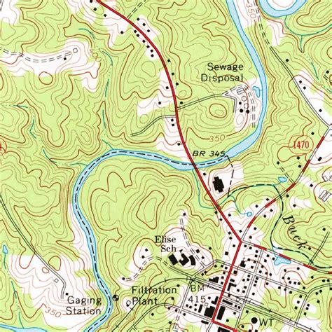 Robbins, NC (1977, 24000-Scale) Map by United States Geological Survey ...