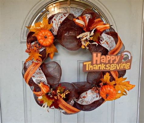 25 Best THANKSGIVING DIY Wreaths - World inside pictures