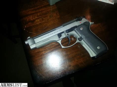 ARMSLIST - For Sale: Beretta 92FS 9x19mm - Chrome Design