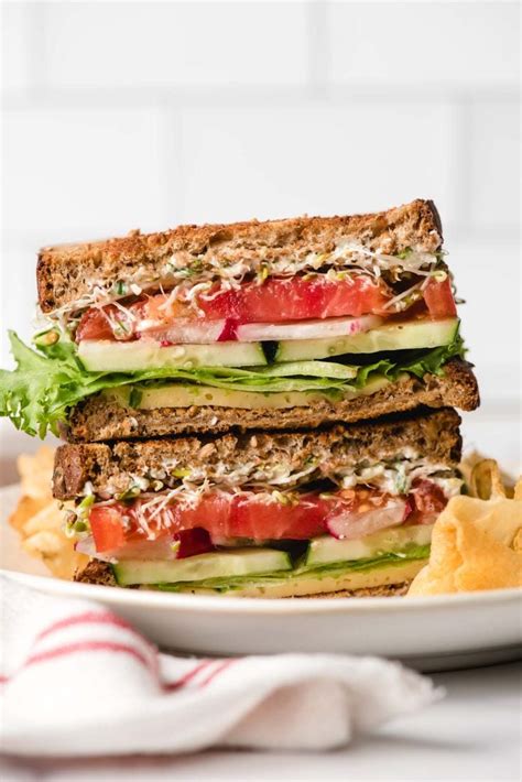 The Best Veggie Sandwich with Cream Cheese | NeighborFood