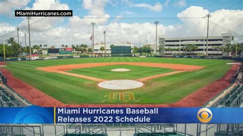 Canes Baseball Releases 2022 Schedule - YouTube