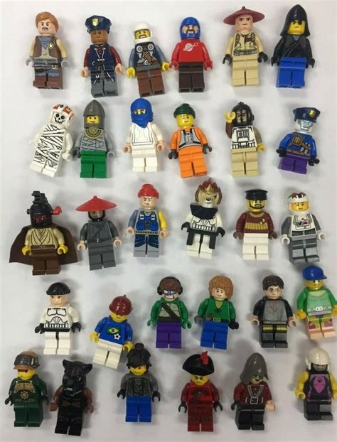 Lego Minifigures Bulk Lot 50 | Etsy