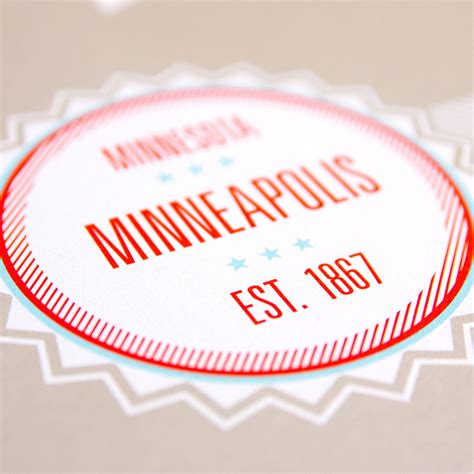 Minneapolis Neighborhoods Map - These Are Things - Touch of Modern