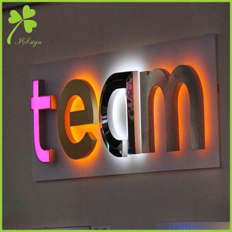 Custom LED Backlit Signs 3D Metal Sign Manufacturer | IS LED SIGN