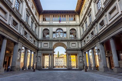 Uffizi Gallery And Florence