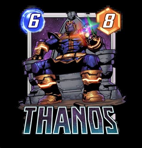 Thanos should have hade an " exodia " effect. Change my mind : r/MarvelSnap