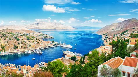 HD wallpaper: Symi Island In Greece Ultra Hd Wallpapers Images For Desktop And Mobile 3840×2160 ...