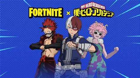 Fortnite Gets Another My Hero Academia Crossover, New Skins