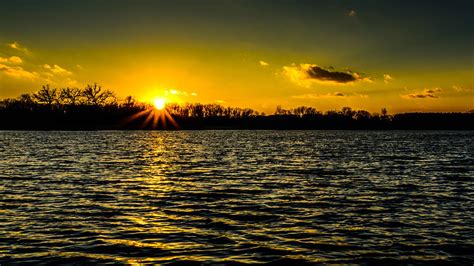 Ottawa Lake Sunset Photograph by Randy Scherkenbach - Fine Art America