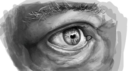 Greyscale Eye » drawings » SketchPort