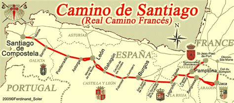 The main route - Camino Frances | Camino de Santiago :) | Pinterest ...