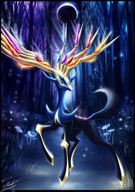 Xerneas by https://www.deviantart.com/shupamikey on @DeviantArt Pokemon ...