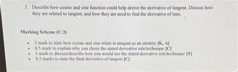 Solved 3. Describe how cosine and sine function could help | Chegg.com