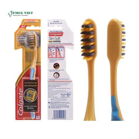 Colgate Toothbrush Gold Charcoal Slim Soft Wholesale Exporter » FMCG Viet