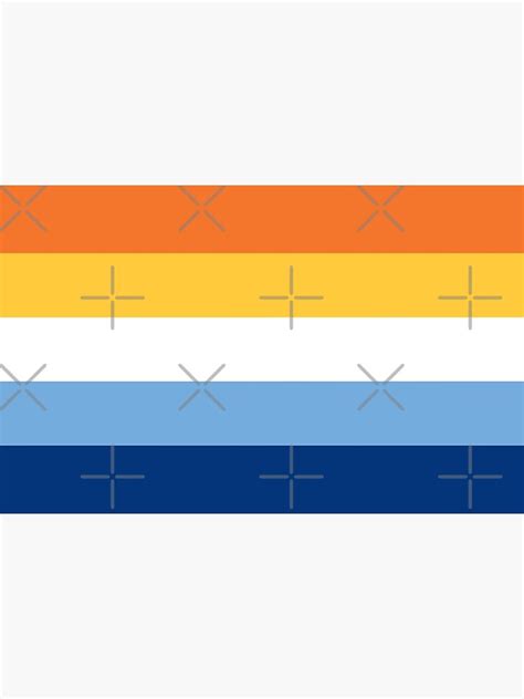 "AROACE Flag (orange and blue) Aro Ace Aromantic Asexual Queer Pride ...