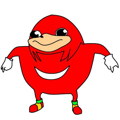 Uganda Knuckles Lineart by UnipornPRO on DeviantArt