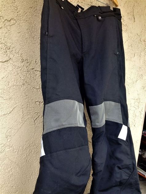 GENUINE BMW MOTORRAD BLACK & GREY AIRFLOW MOTORCYCLE PANTS, SIZE MEN’S 50 L #BMW # ...