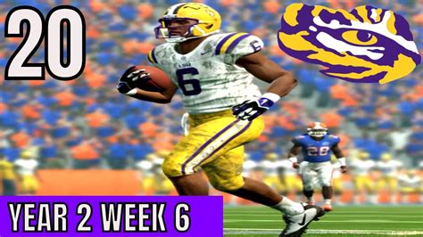 2019 NCAA Football 14 LSU Dynasty - YouTube