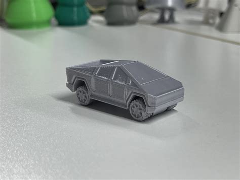 Tesla CyberTruck (print in place) by CalebTimoteo | Download free STL model | Printables.com