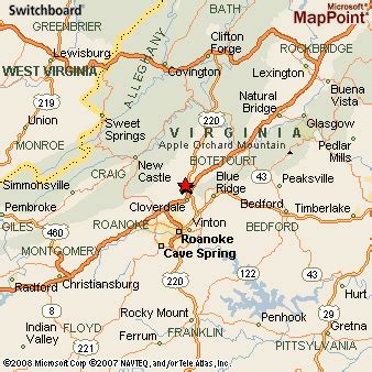 Where is Daleville, Virginia? see area map & more