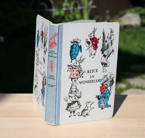 1954 Alice in Wonderland Junior Deluxe Edition Illustrated