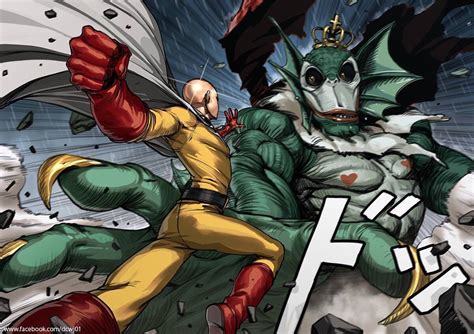 One Punch Man - Saitama vs The Deep Sea King (by DCWJ) One Punch Man 3, One Punch Man Season ...