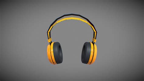 Headphones - 3D model by NachoRiveraG [d8792d4] - Sketchfab