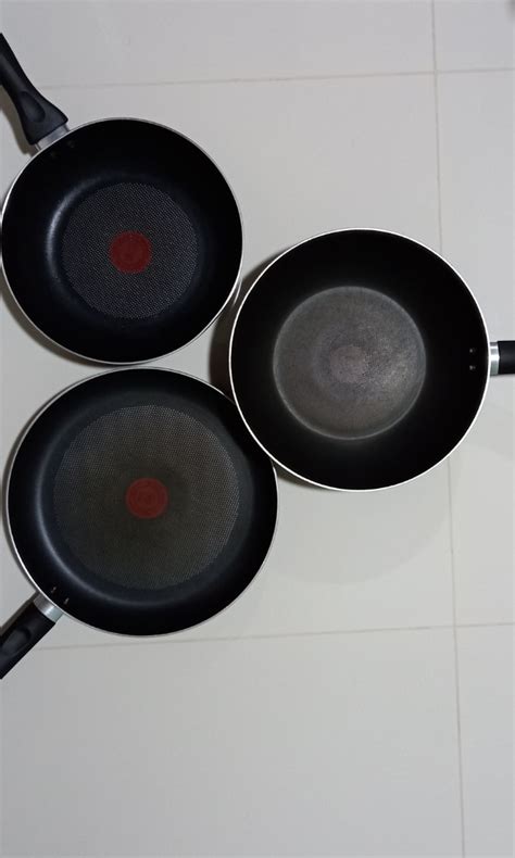 Tefal Pan Set - 3 items of different sizes, TV & Home Appliances, Kitchen Appliances, Other ...