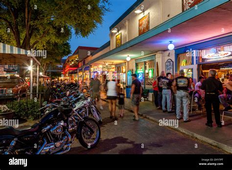 Kissimmee Old Town At Night, Kissimmee, Florida, USA Stock Photo ...