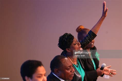 Church members sing and pray at the Southern Baptist Church with... News Photo - Getty Images